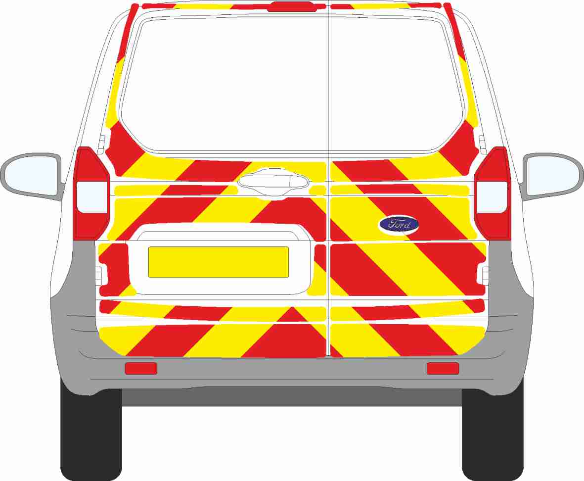 Ford Transit Courier MK2 2014 2023 Chevron Kit Chevron Kits Online ford-transit-courier-mk2-2014-2023-chevron-kit-chevron-kits-online